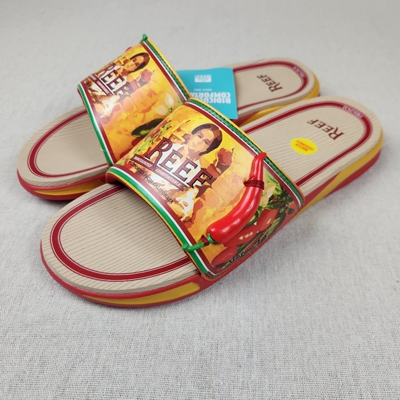 Reef Mens Hot Sauce Caliente Men's Sz 10 - Picture 6 of 7